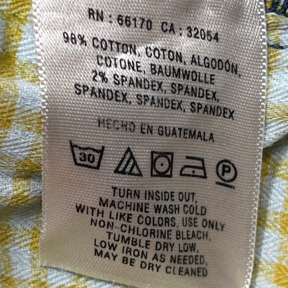 Pilcro Anthropologie Low-Rise Jean Shorts Sz 0/25" Blue Y2K Stretch Denim Jorts - Picture 11 of 12